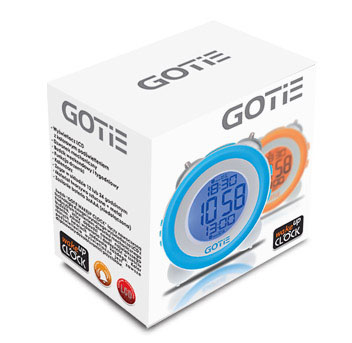 Електронний будильник GOTIE GBE-200Y фотографія від магазину GOTIESHOP