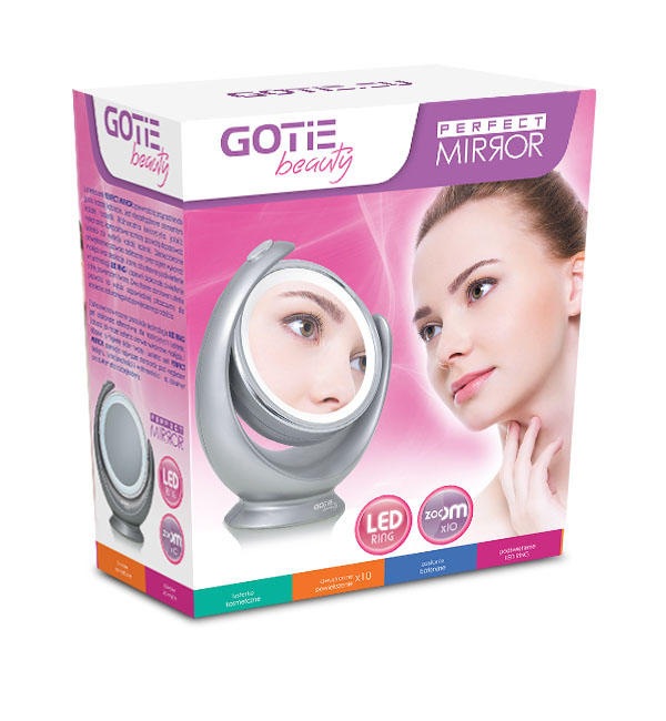Дзеркало косметичне GOTIE LED GMR-319S фотографія від магазину GOTIESHOP