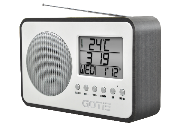 Радіобудильник GOTIE GRA-100H фотографія від магазину GOTIESHOP